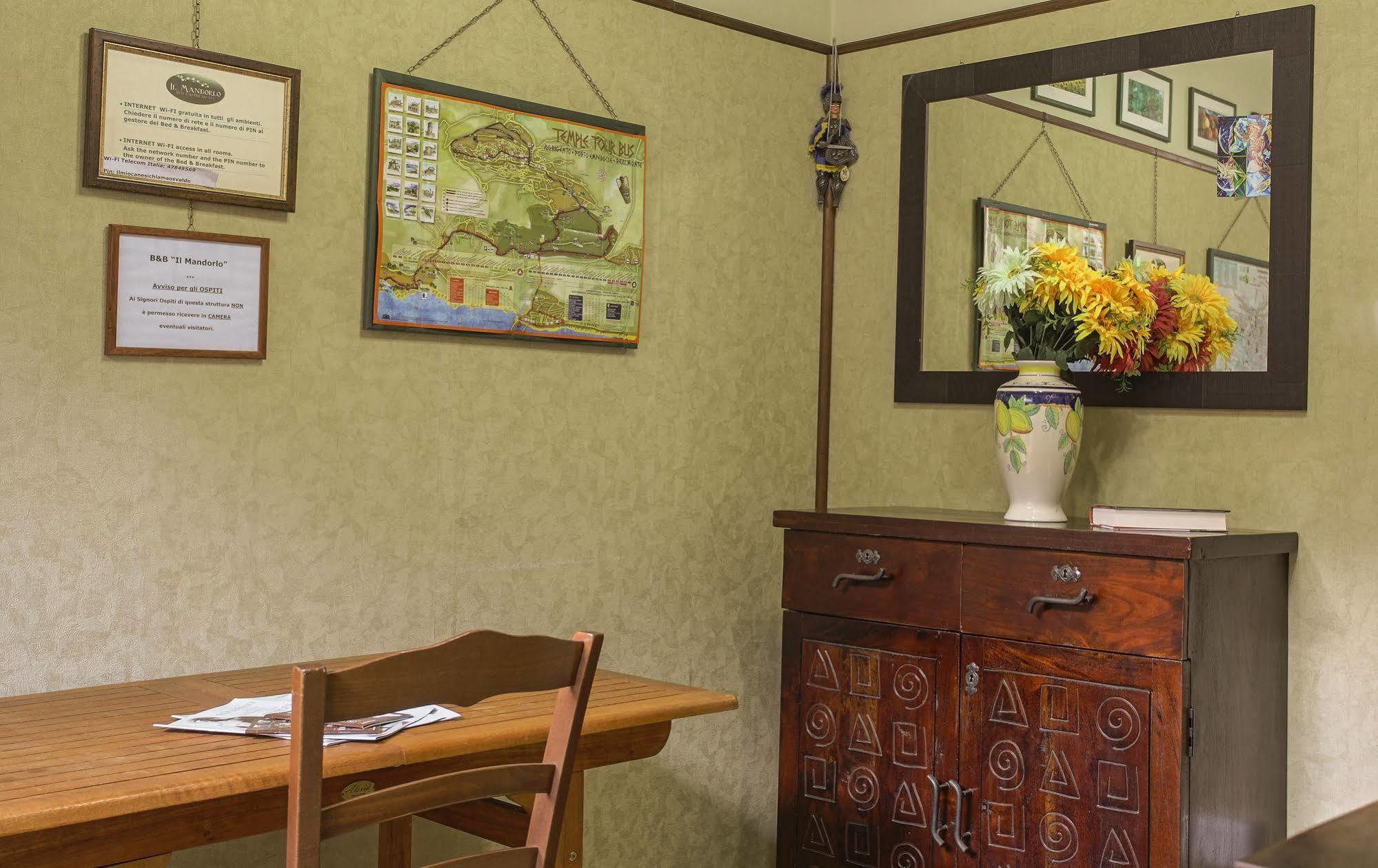 Il Mandorlo Bed and Breakfast Αγκριτζέντο Εξωτερικό φωτογραφία